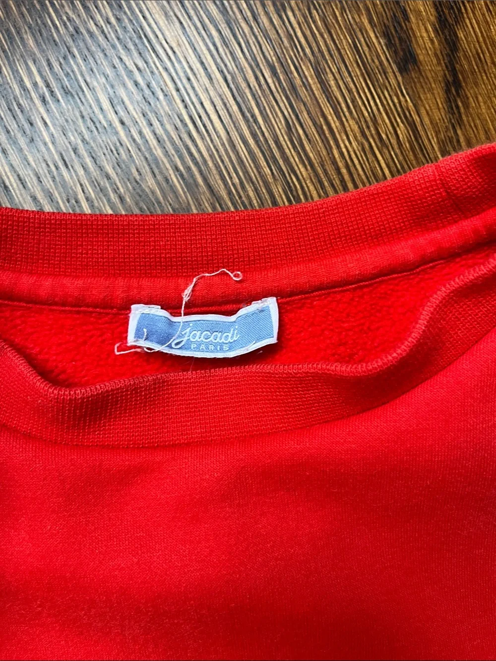 Jacadi Red Kids Crewneck Sweatshirt